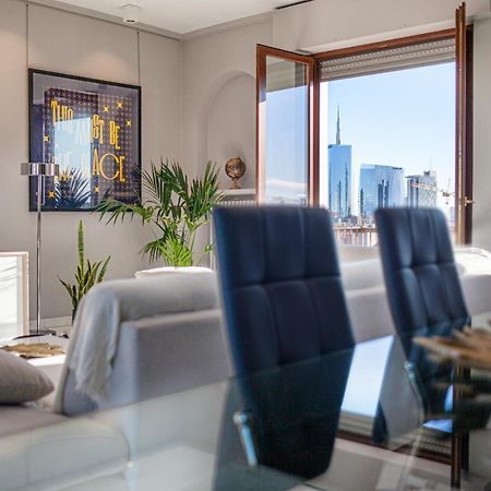 Stelvio Rooftop - Penthouse Skyline With Terrace And Jacuzzi Мілан Екстер'єр фото